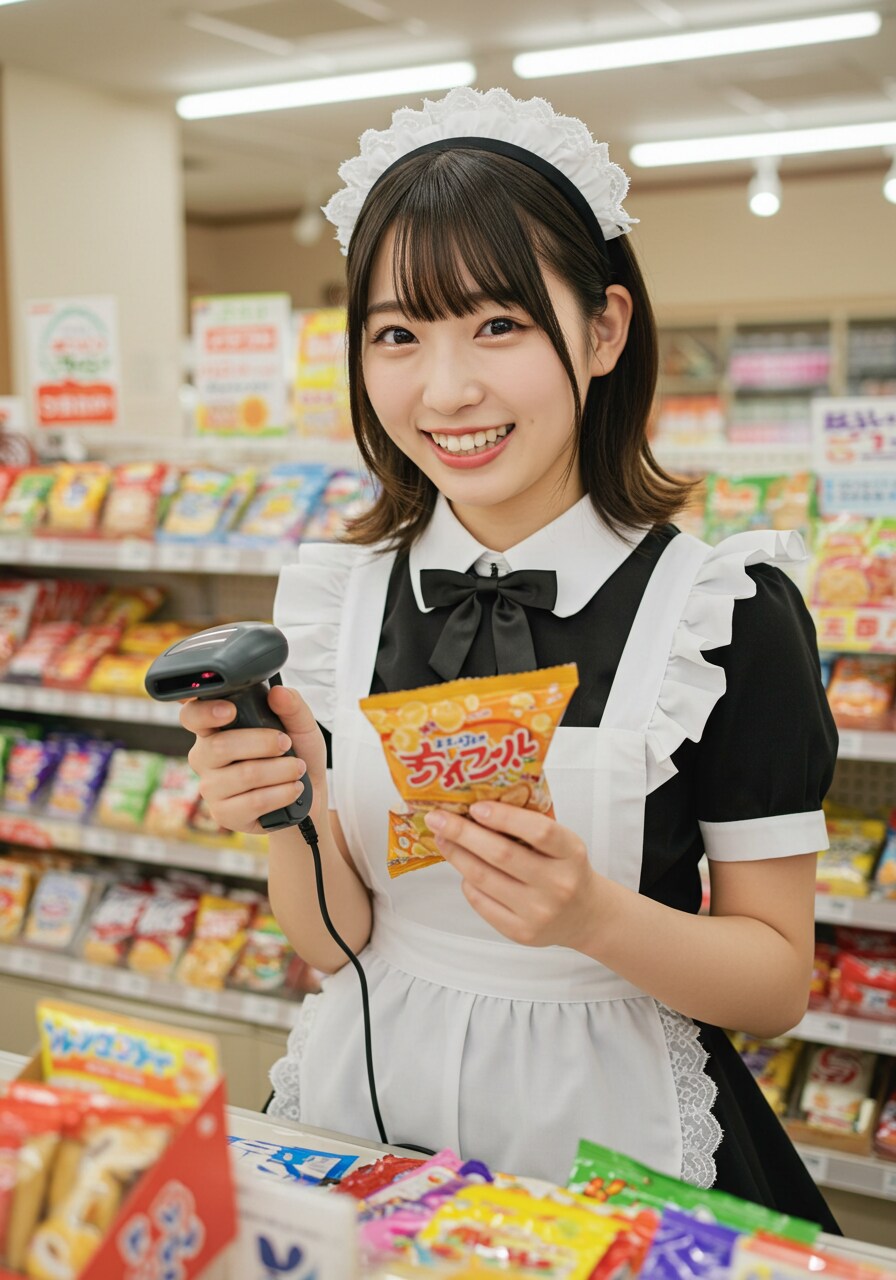 メイド制服のコンビニ
