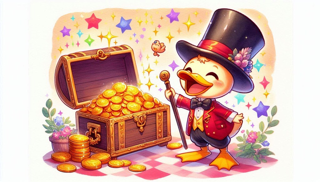 世界一の金持ちアヒルになろう