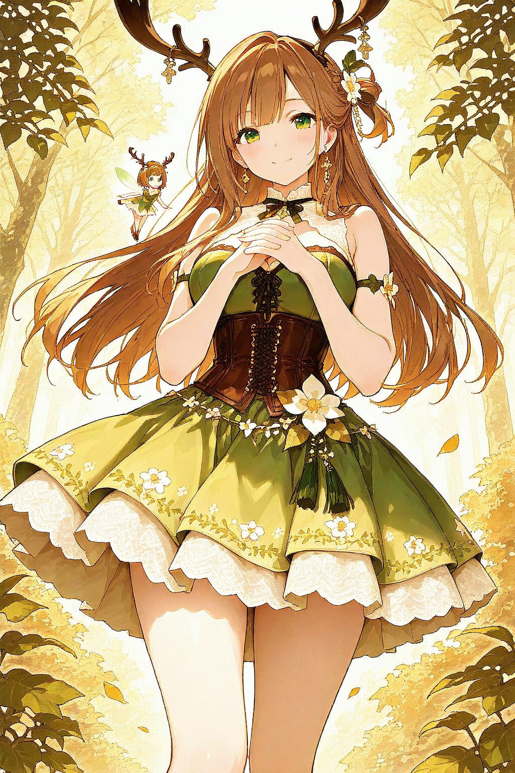 シカの子森の精霊