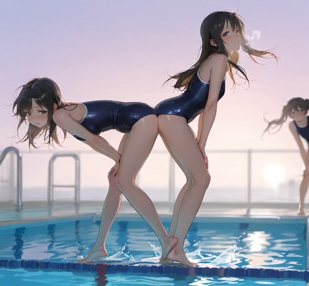 ちちぷい高校のケツ闘