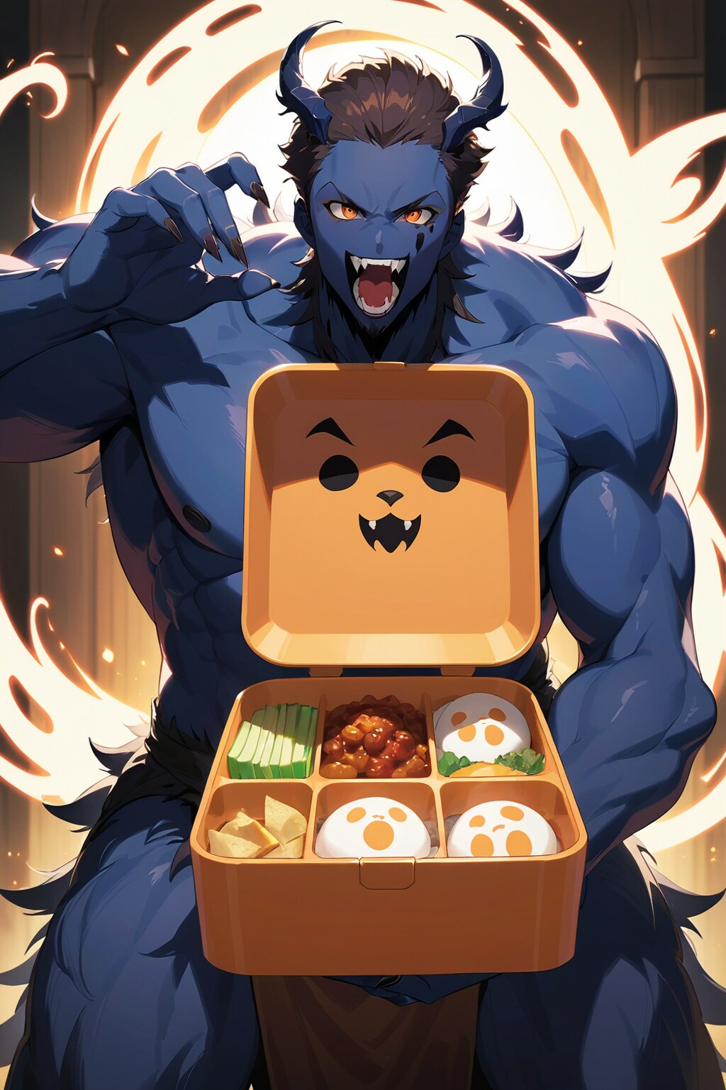 オニキャラ弁当