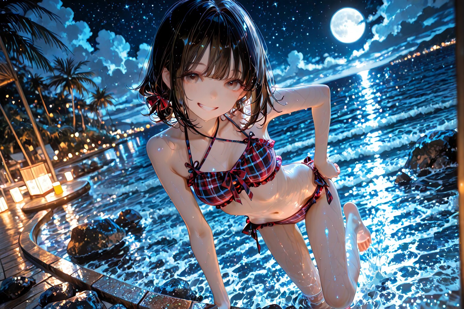 月明かりのリゾート