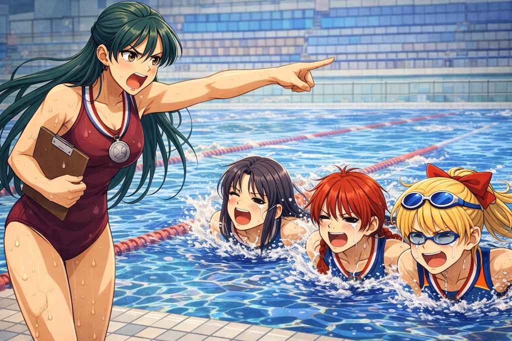 マスターズチーム、火野神社水泳部結成!!15