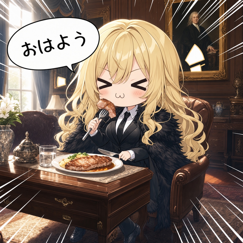 ポークソテーとエリザベス | の人気AIイラスト・グラビア