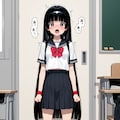 涙で訴える女の子 3枚目