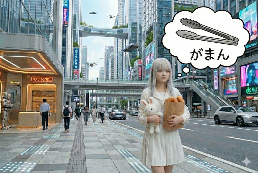 私たちは、カチカチさせない