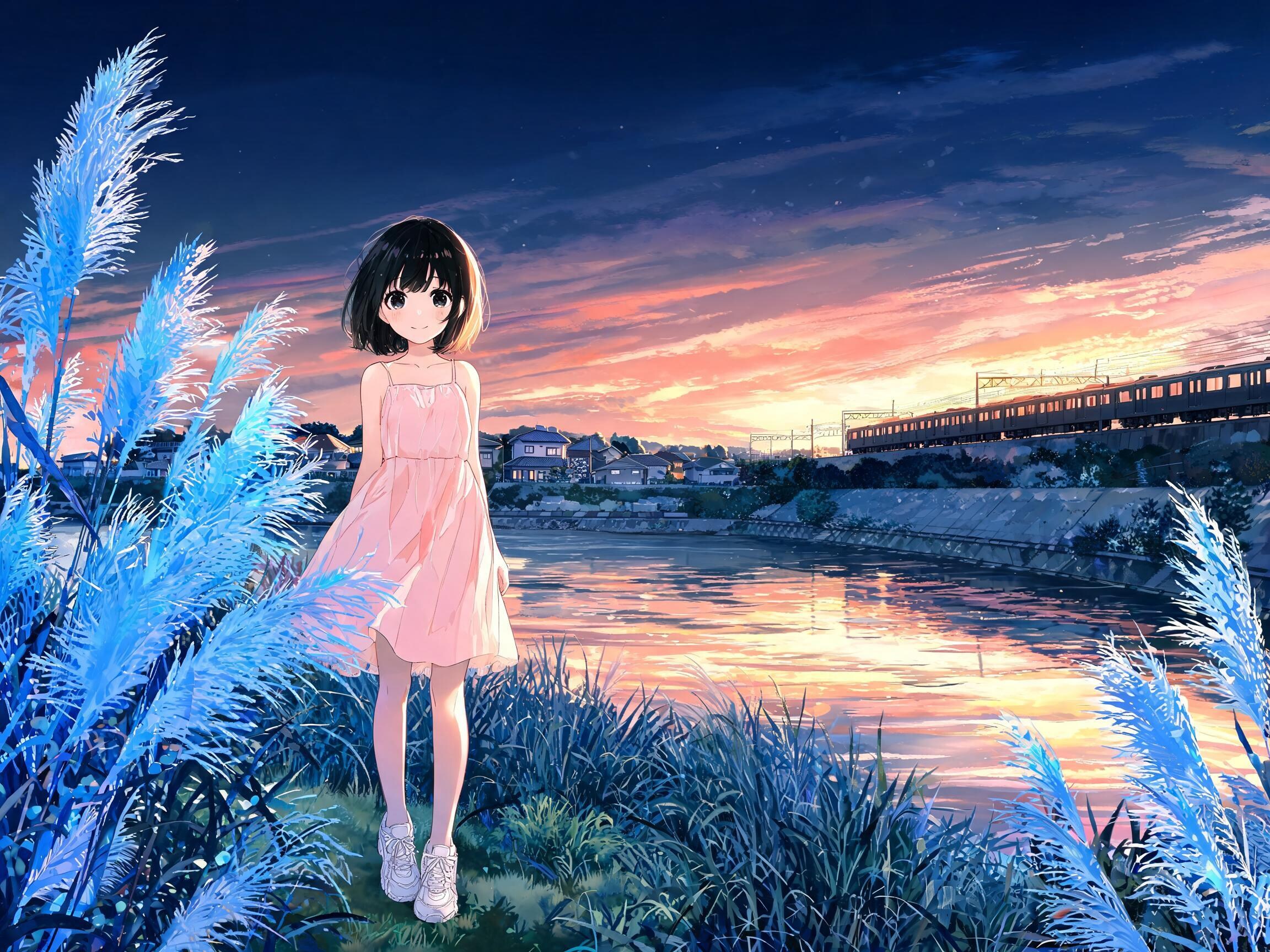 蒼と紅 | の人気AIイラスト・グラビア