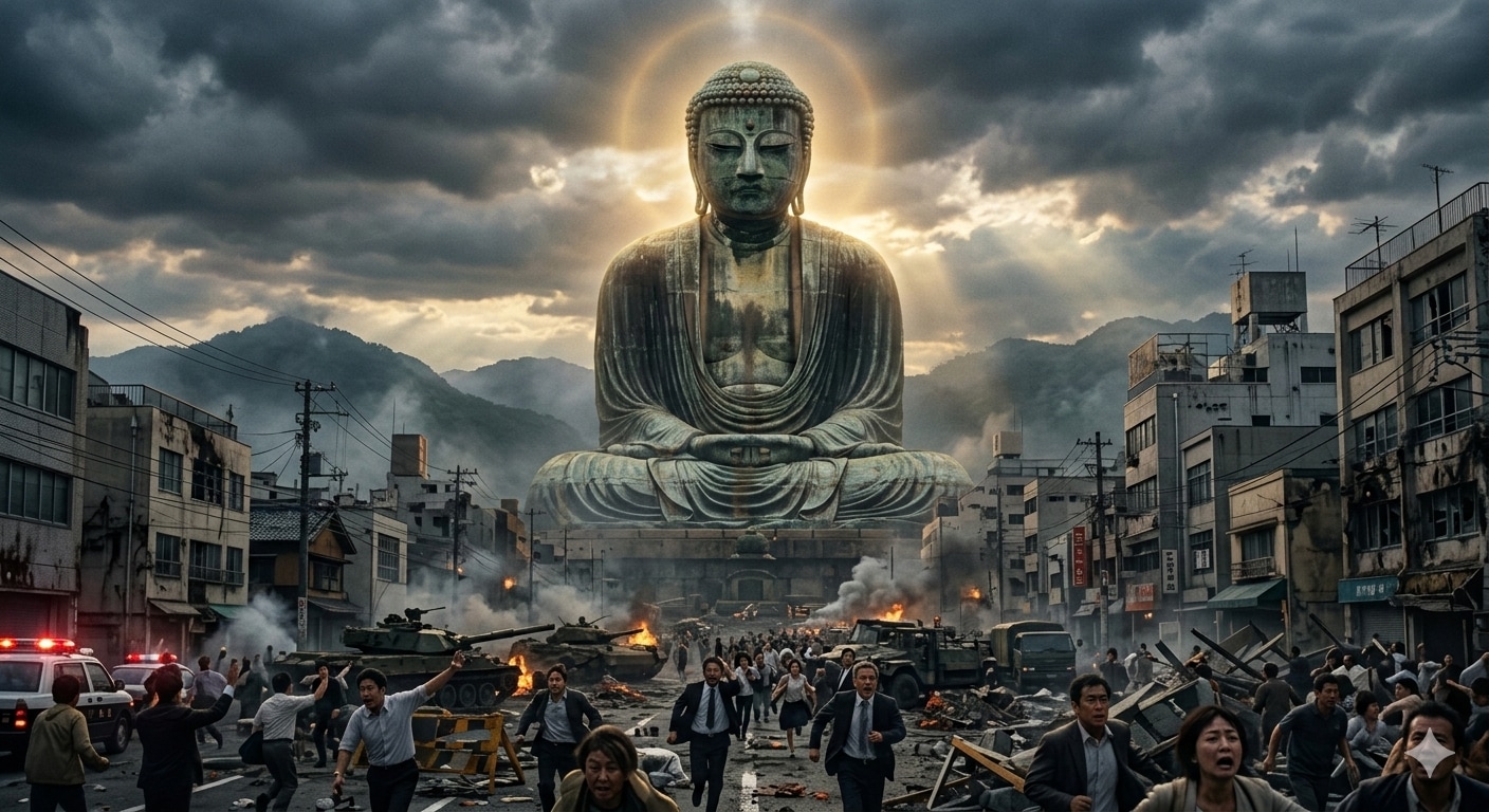 大仏の脅威 | の人気AIイラスト・グラビア