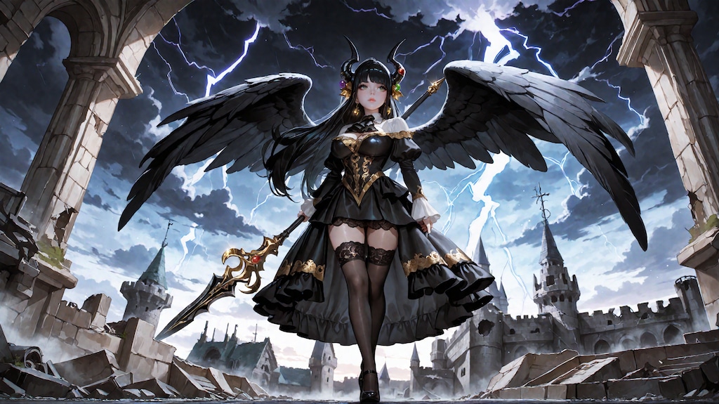 魔槍を掲げ進む者