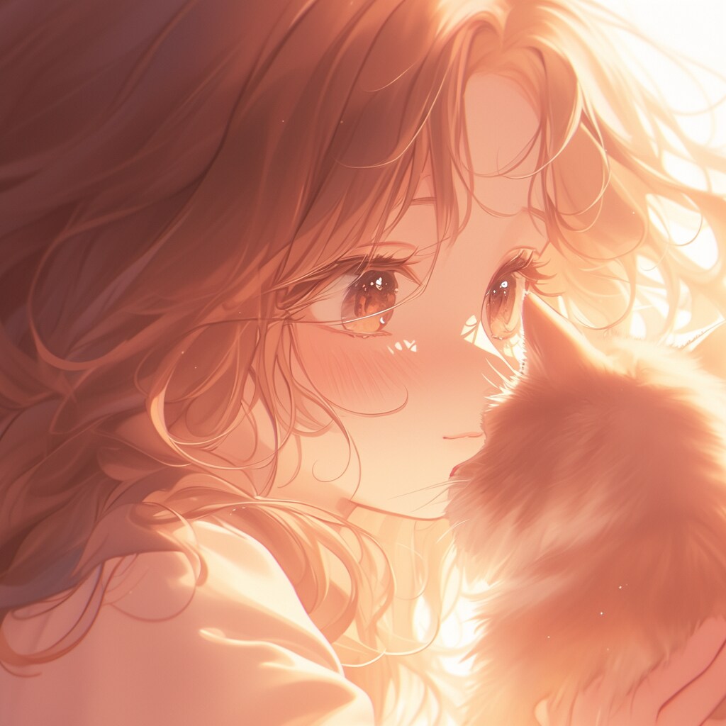猫と女の子 cats and girl | の人気AIイラスト・グラビア
