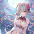 In a moonlit garden 3枚目