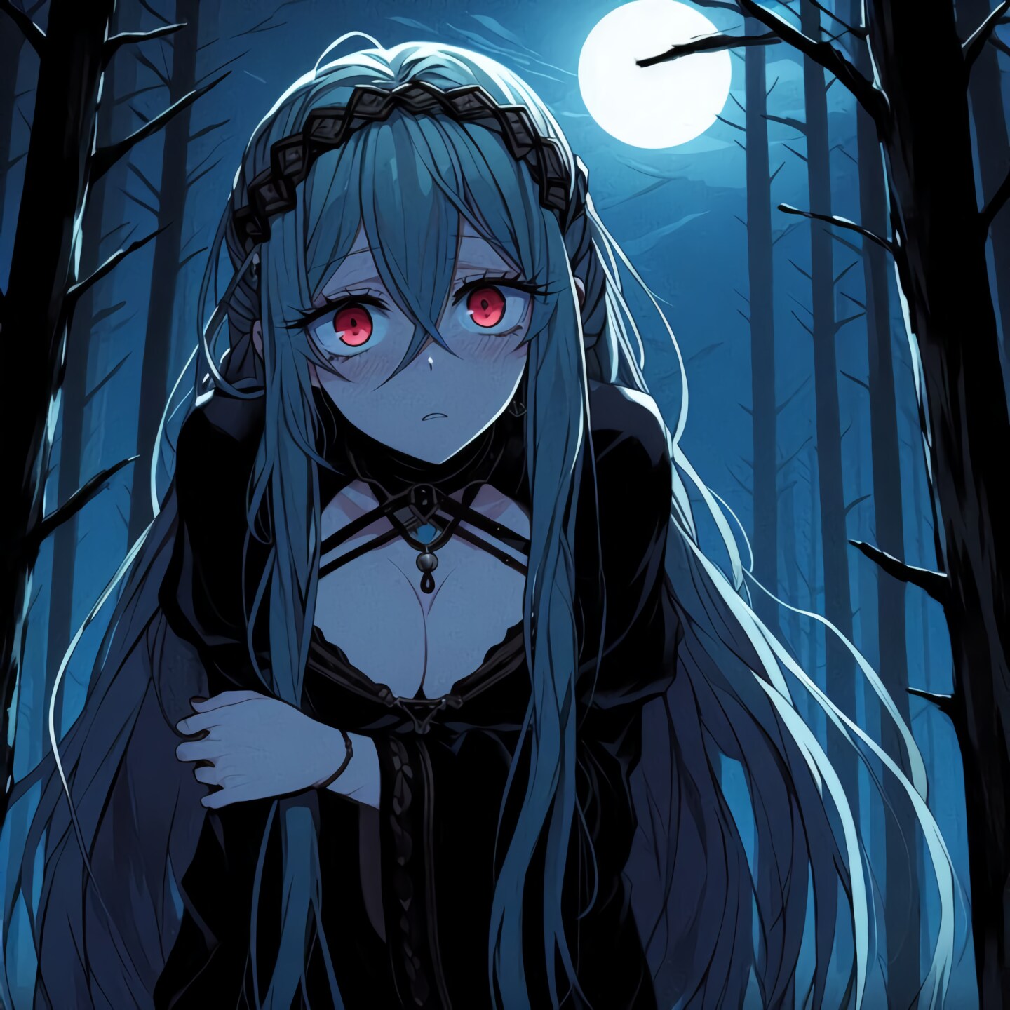 【6号】死霊術師5 | の人気AIイラスト・グラビア