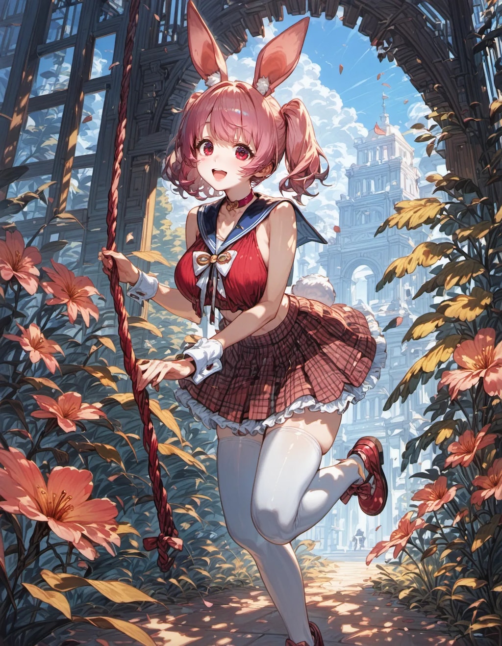 Swinging Through the Bloom