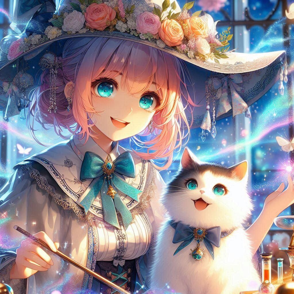 すてきな魔法の創作を