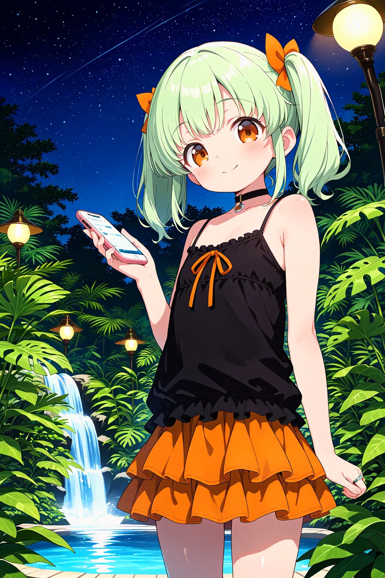 夜の植物園5
