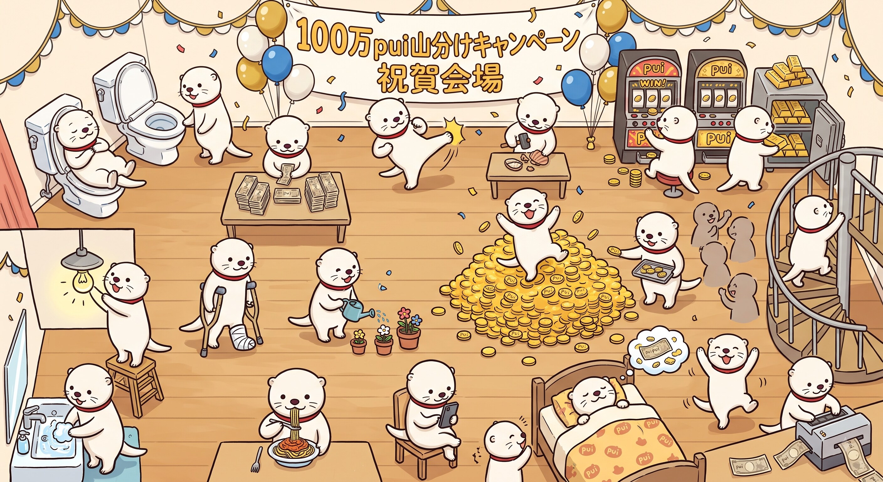 100万pui山分けキャンペーン | の人気AIイラスト・グラビア
