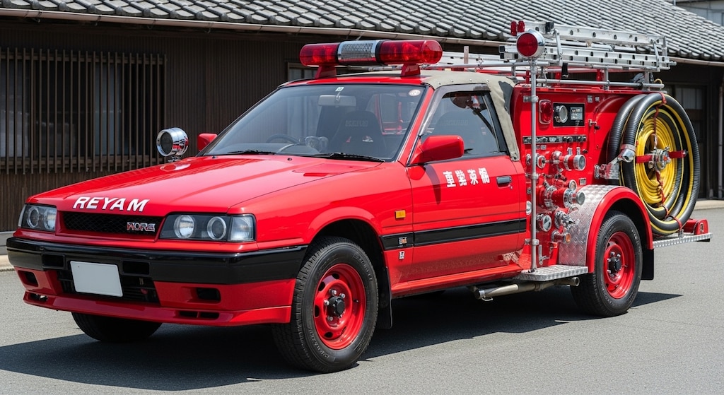 R31スカイライン消防車