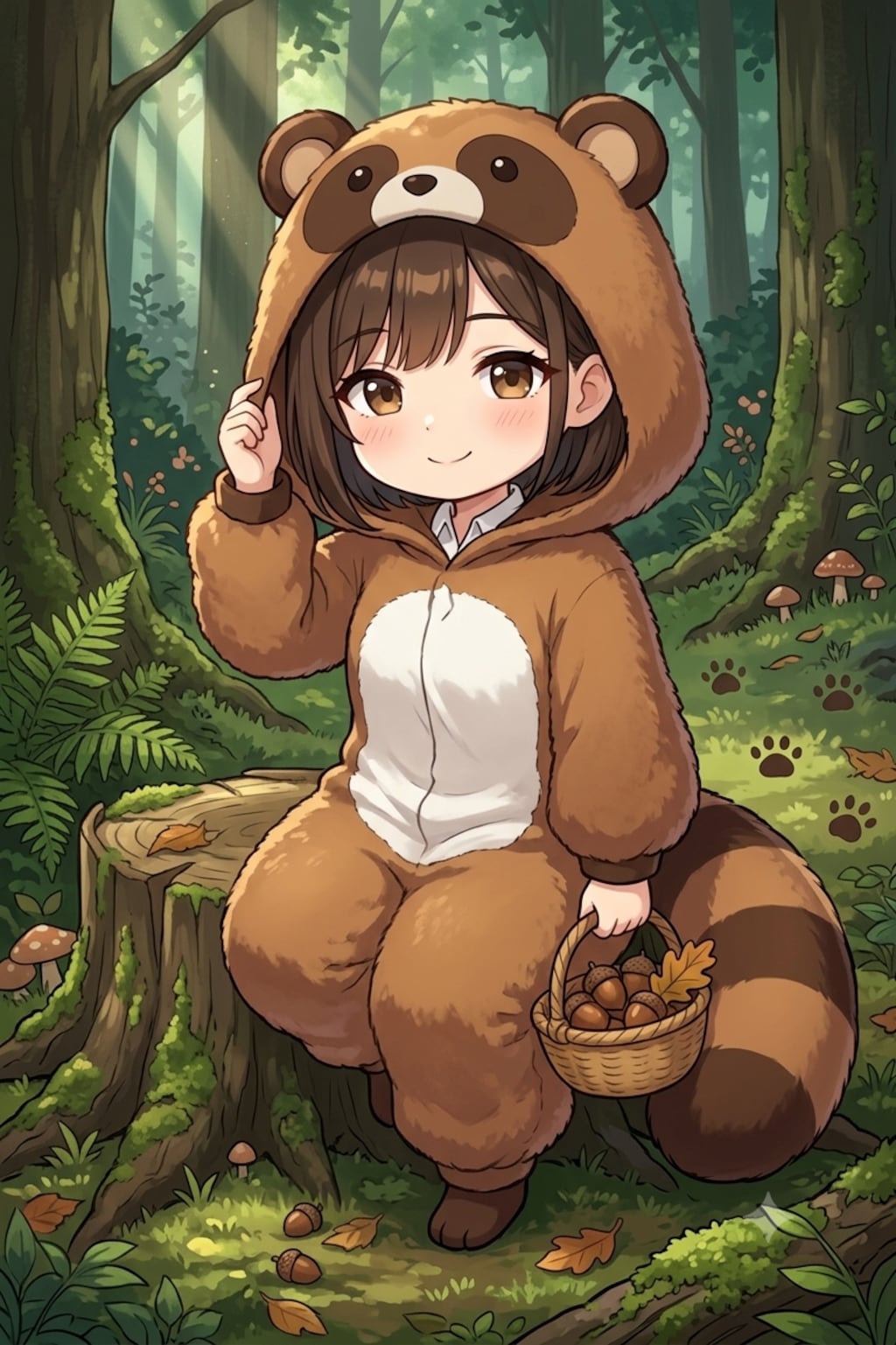 アキちゃん狸