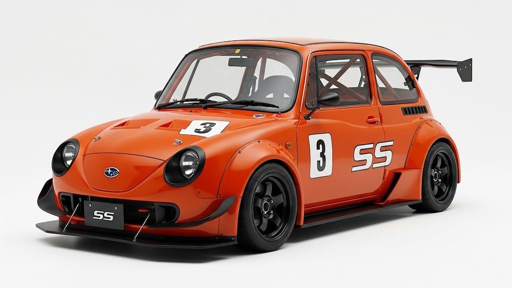 スバル360レーシングカー