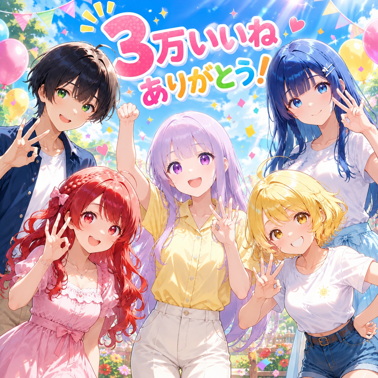 3万いいねありがとう！