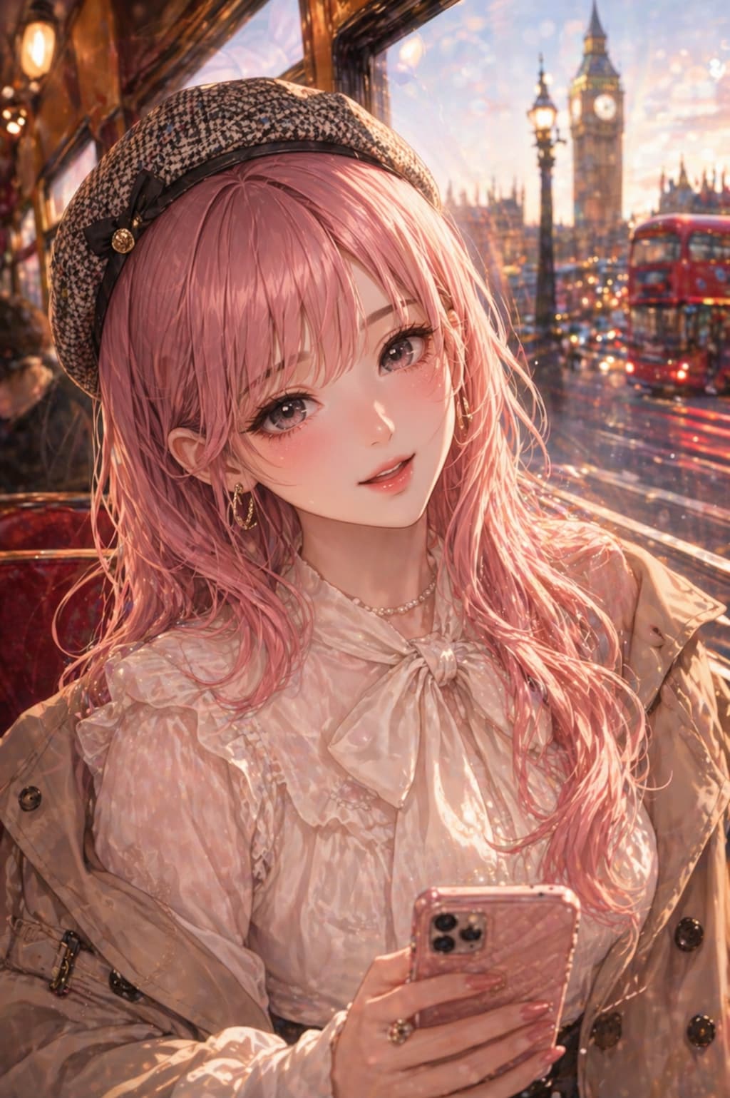 落果ちゃんは、二階建ての特等席を独り占めするのですッ♡