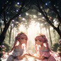 夢のような庭園で 2枚目