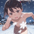全裸雪上フルマラソン 2枚目