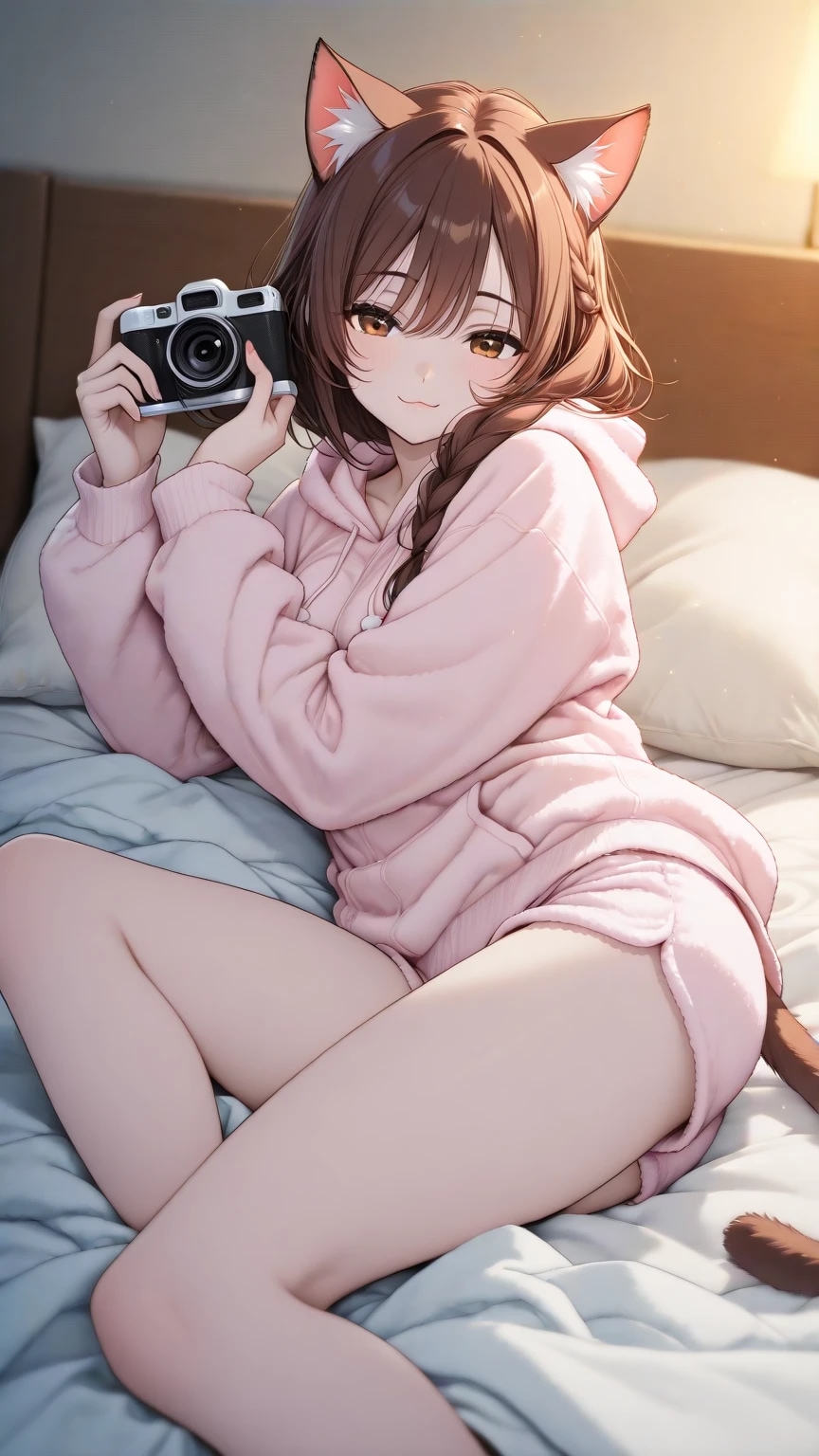 私を撮りたいのニャ？