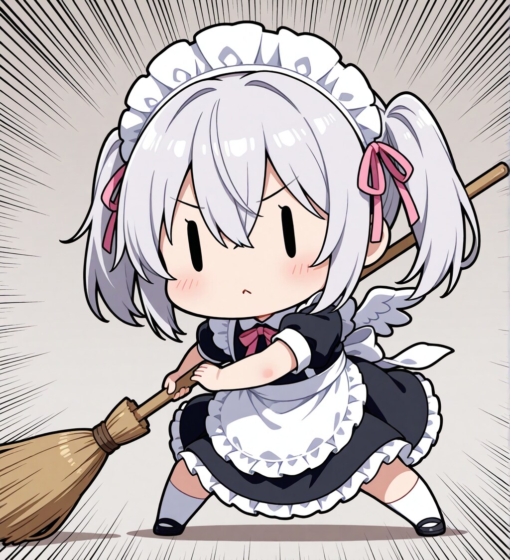 ほうき戦士チビメイドさん