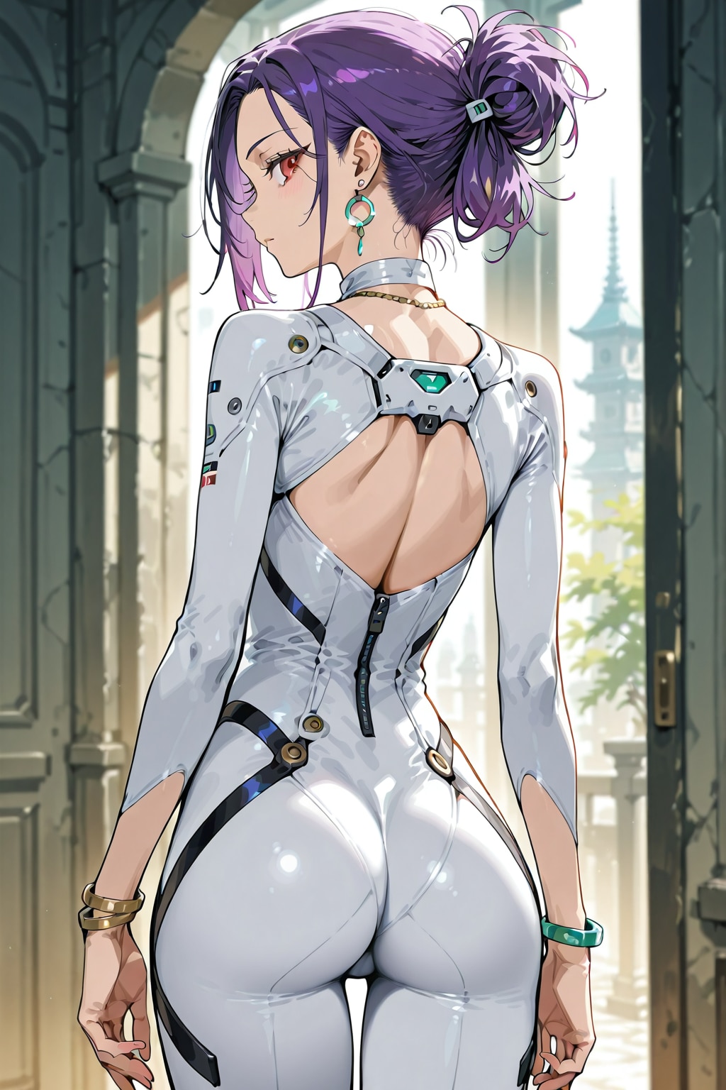 パイロットの少女