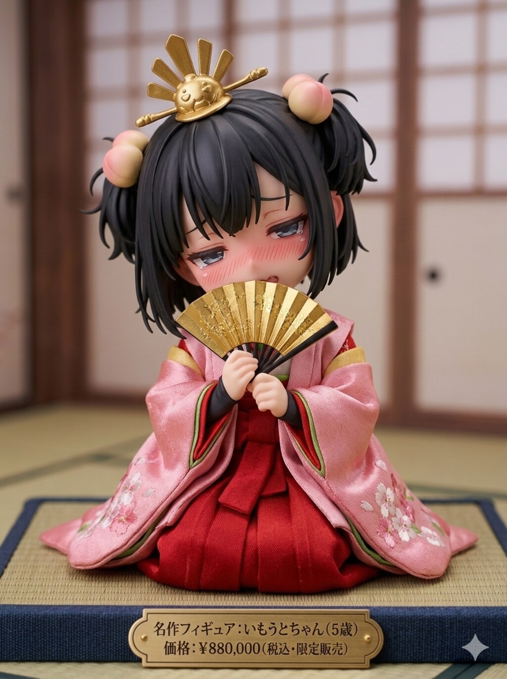 プレミアム・いもうとちゃん(5さい)雛人形とPVCフィギュア