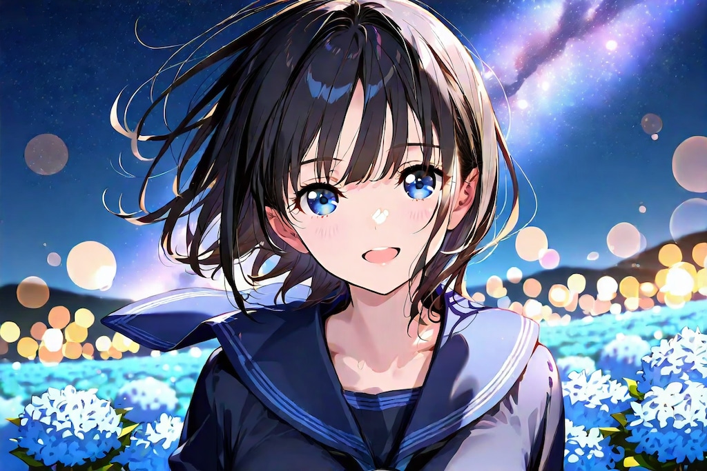 夜の花畑(WAVE)(3)