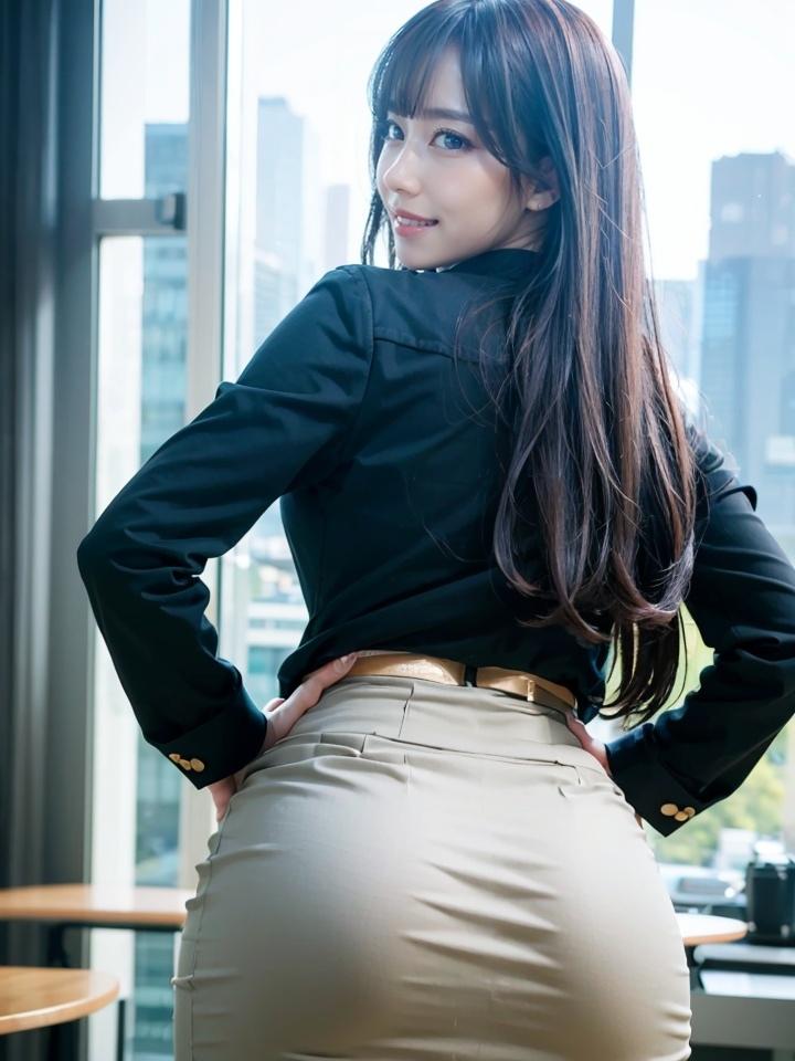 美尻の彼女