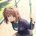 理恵ちゃんの一人遊び（修正控えめVer.） 2枚目