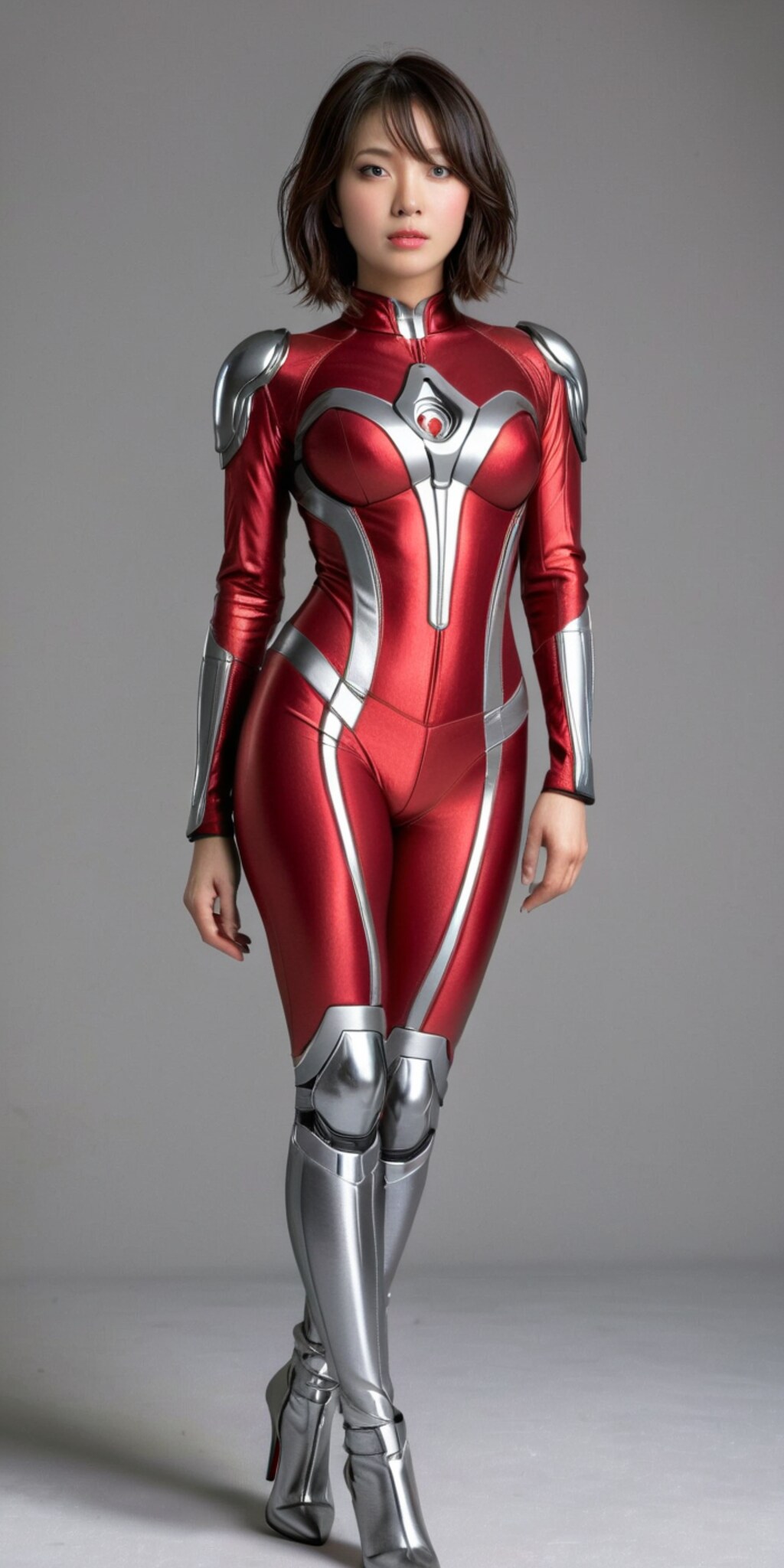 新たなバトルスーツが支給された少女達＃３