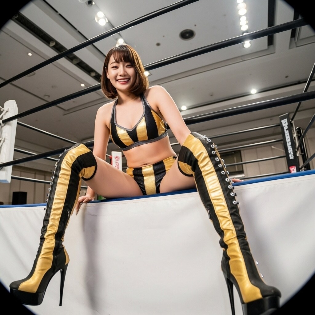 彼女のヒールに踏まれたい方はお並びください