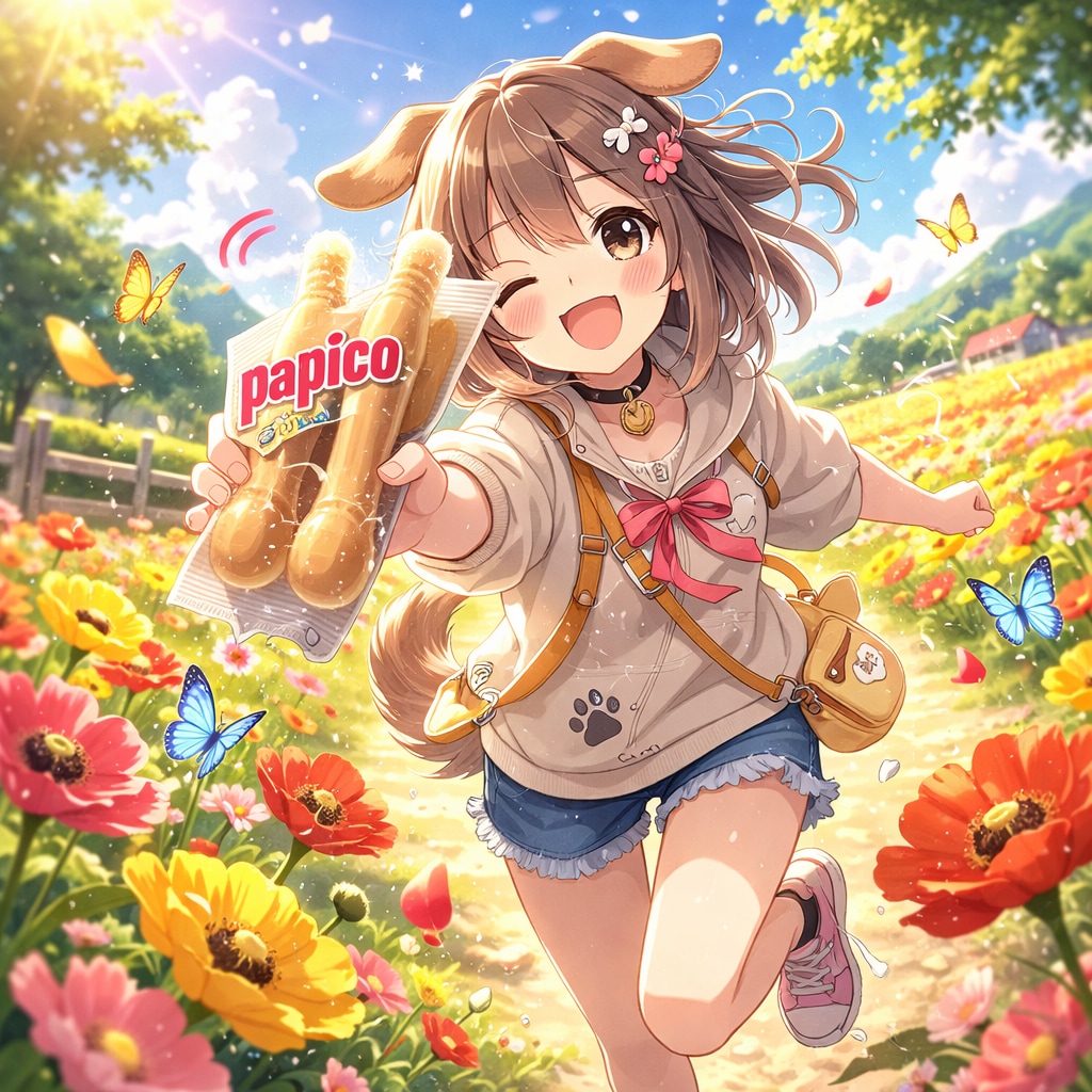 ポピー畑のパピ子