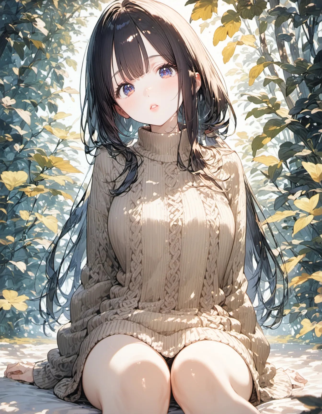 Forest’s Gentle Gaze | の人気AIイラスト・グラビア