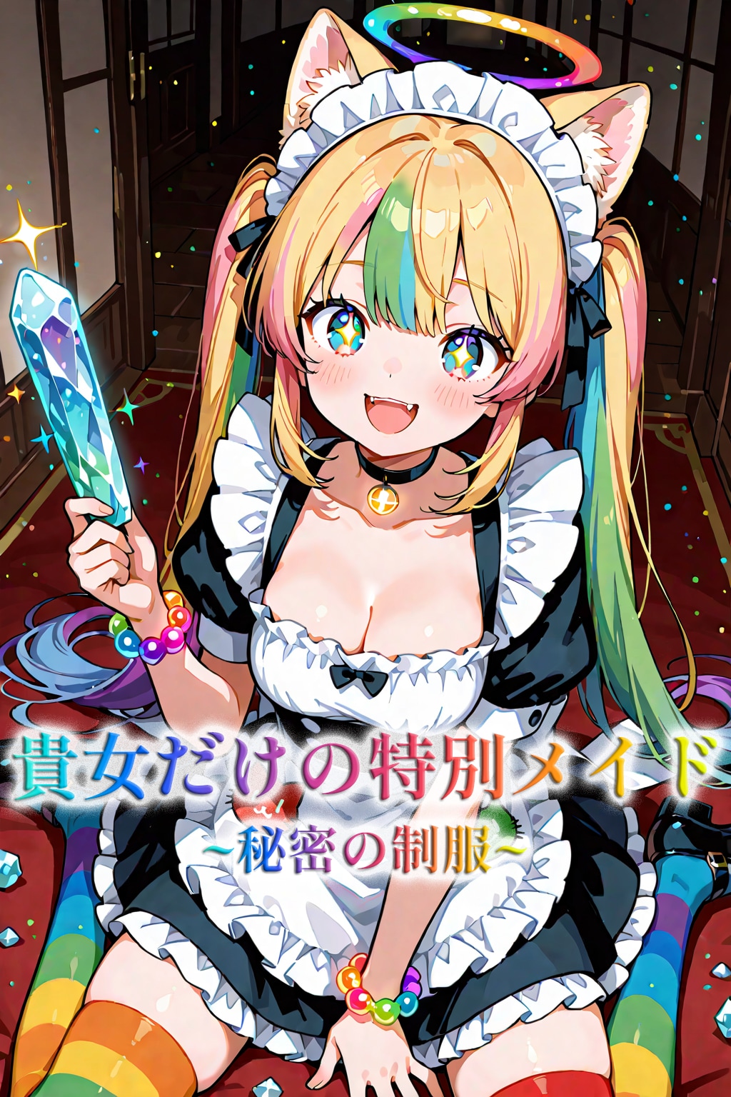 いしころちゃん💎 メイドVer | の人気AIイラスト・グラビア