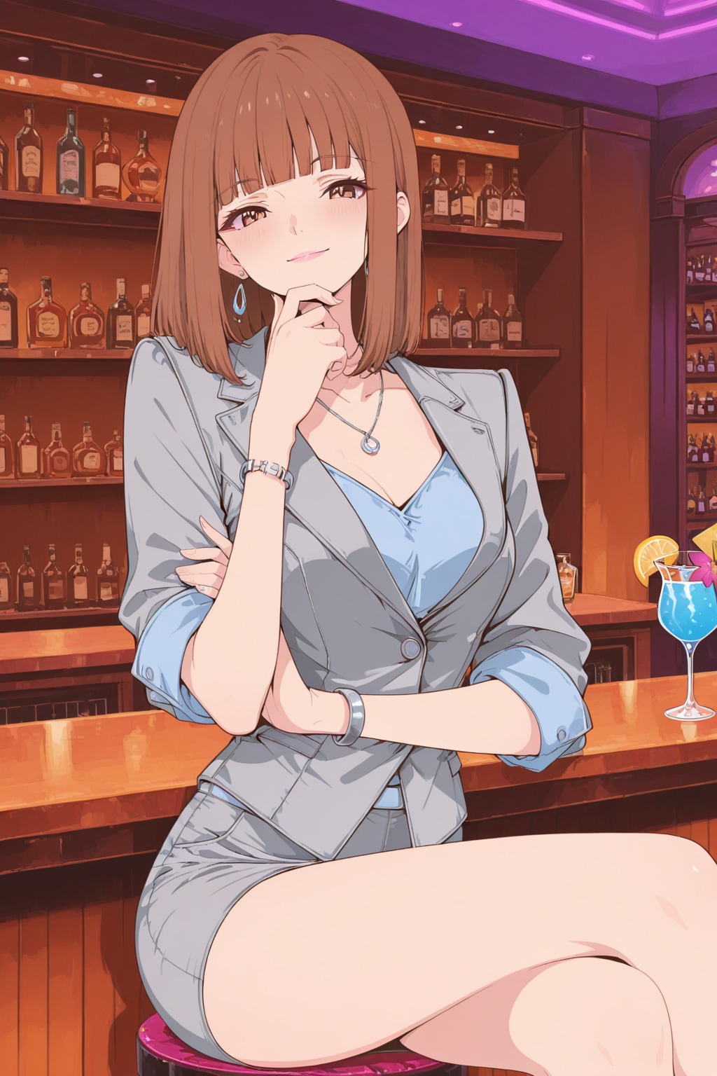 woman at bar 2