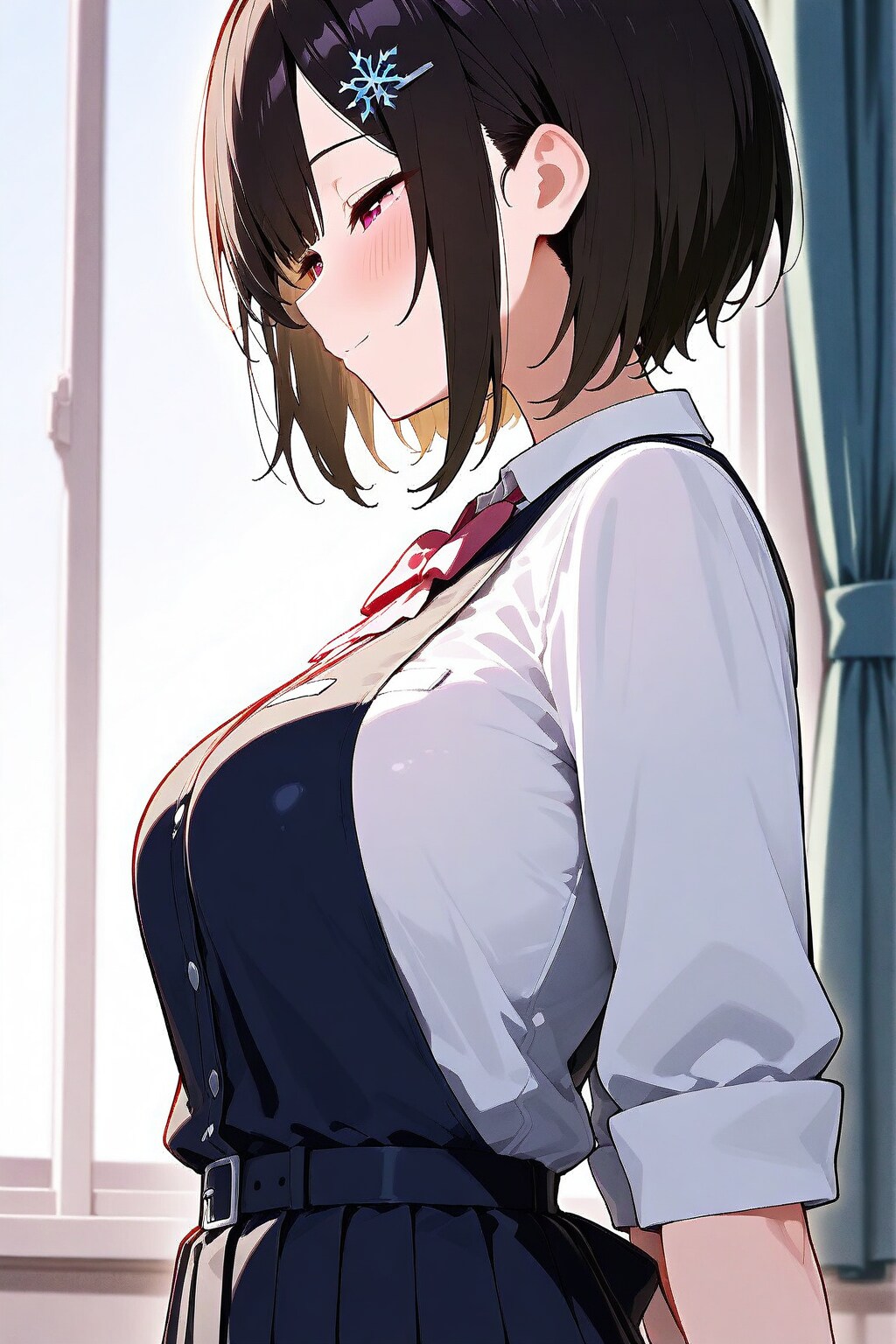横顔