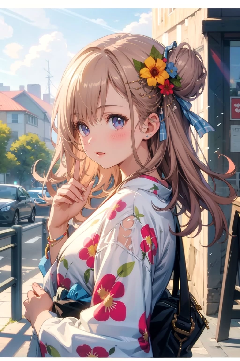 着物少女 | の人気AIイラスト・グラビア