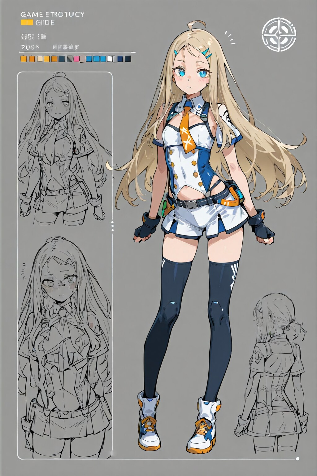 【習作】ゲーム攻略ガイドガール