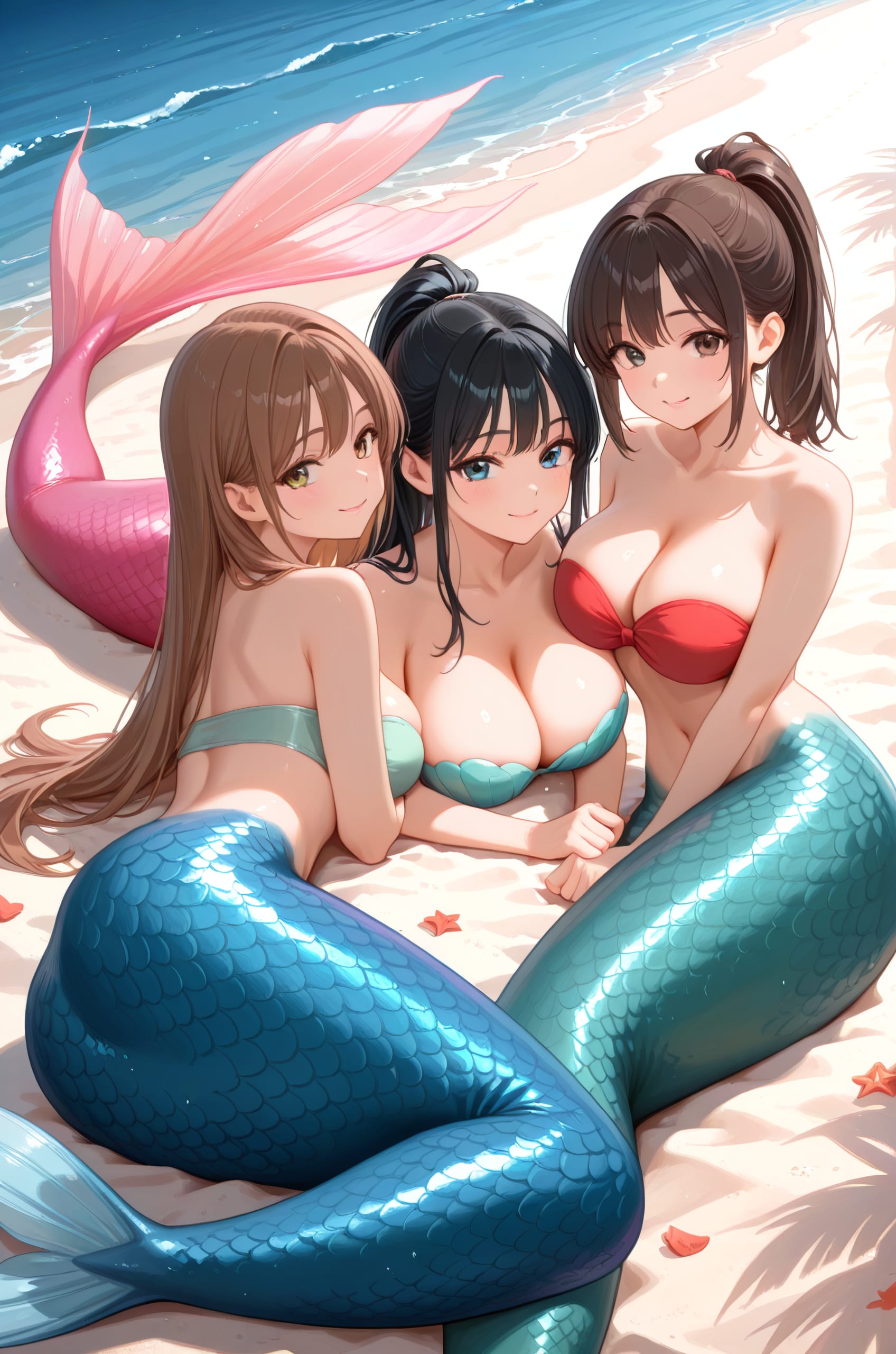 人魚のみんなで楽しいひとときを
