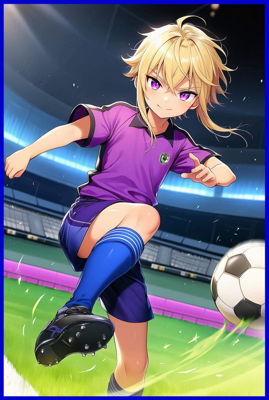 【✨ ちちぷい公式投稿企画：サッカー ⚽ 】🎌 サッカー大好き少年🏆瑠夏くん ⚽