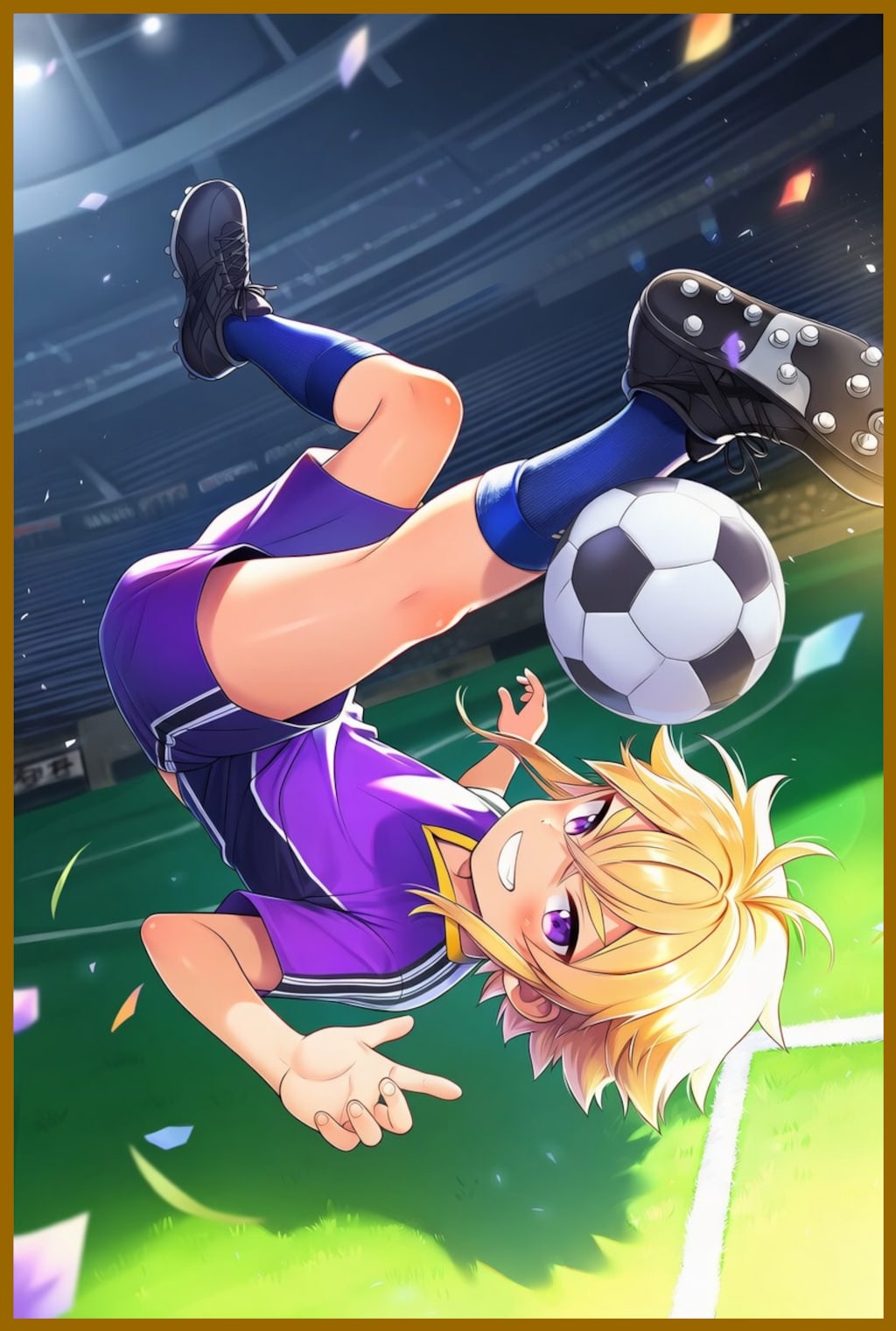 【✨ ちちぷい公式投稿企画：サッカー ⚽ 】🎌 サッカー大好き少年🏆瑠夏くん ⚽