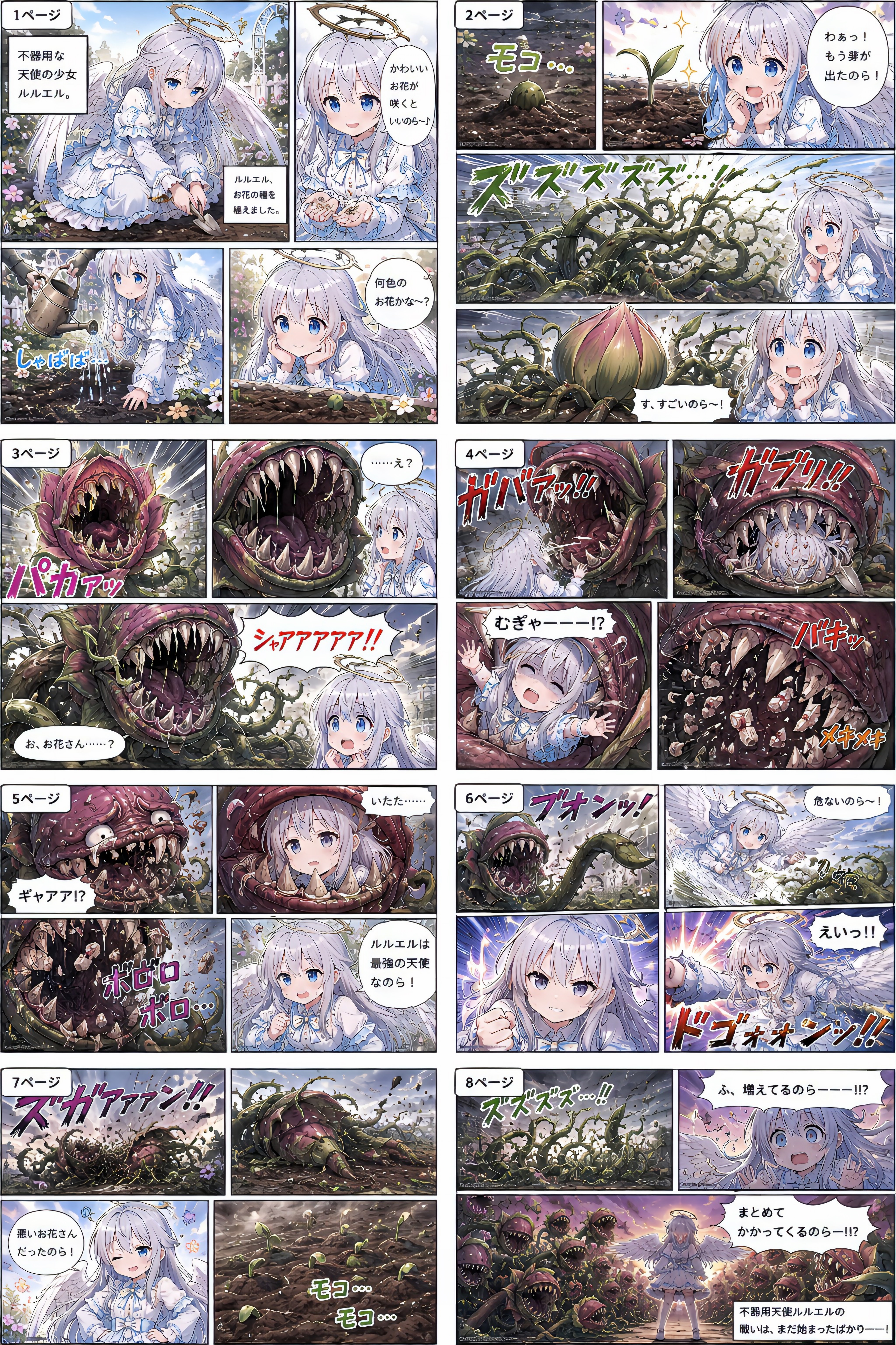 ルルエルちゃんのガーデニングなのらー🌺