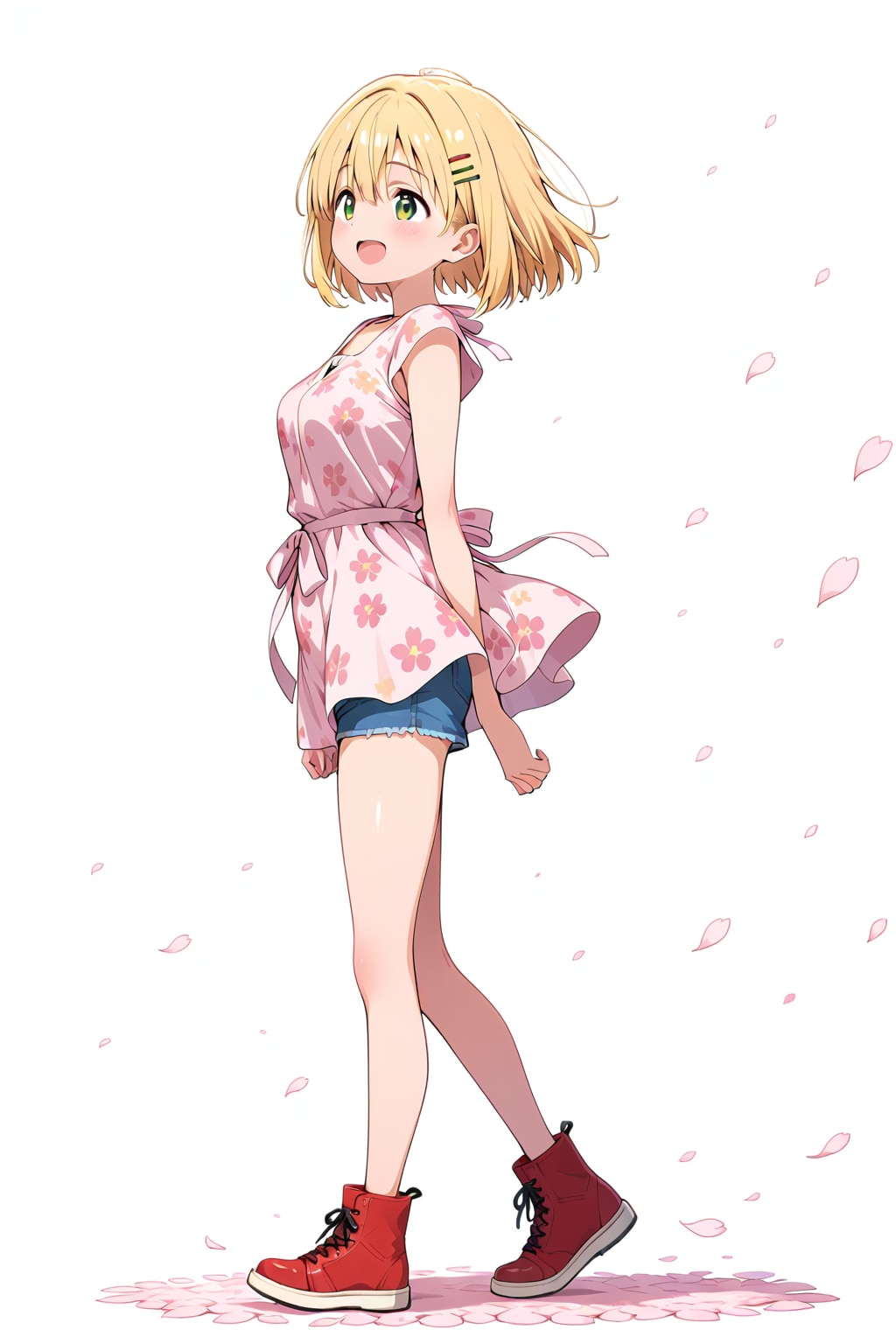 ホットパンツチュニックの千鶴ちゃん