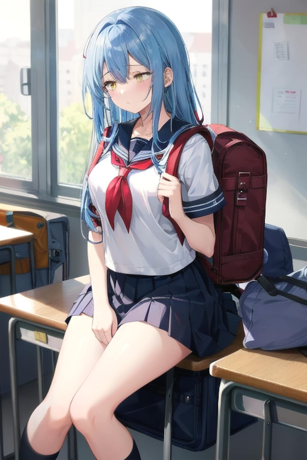 寝ぼけランドセル２