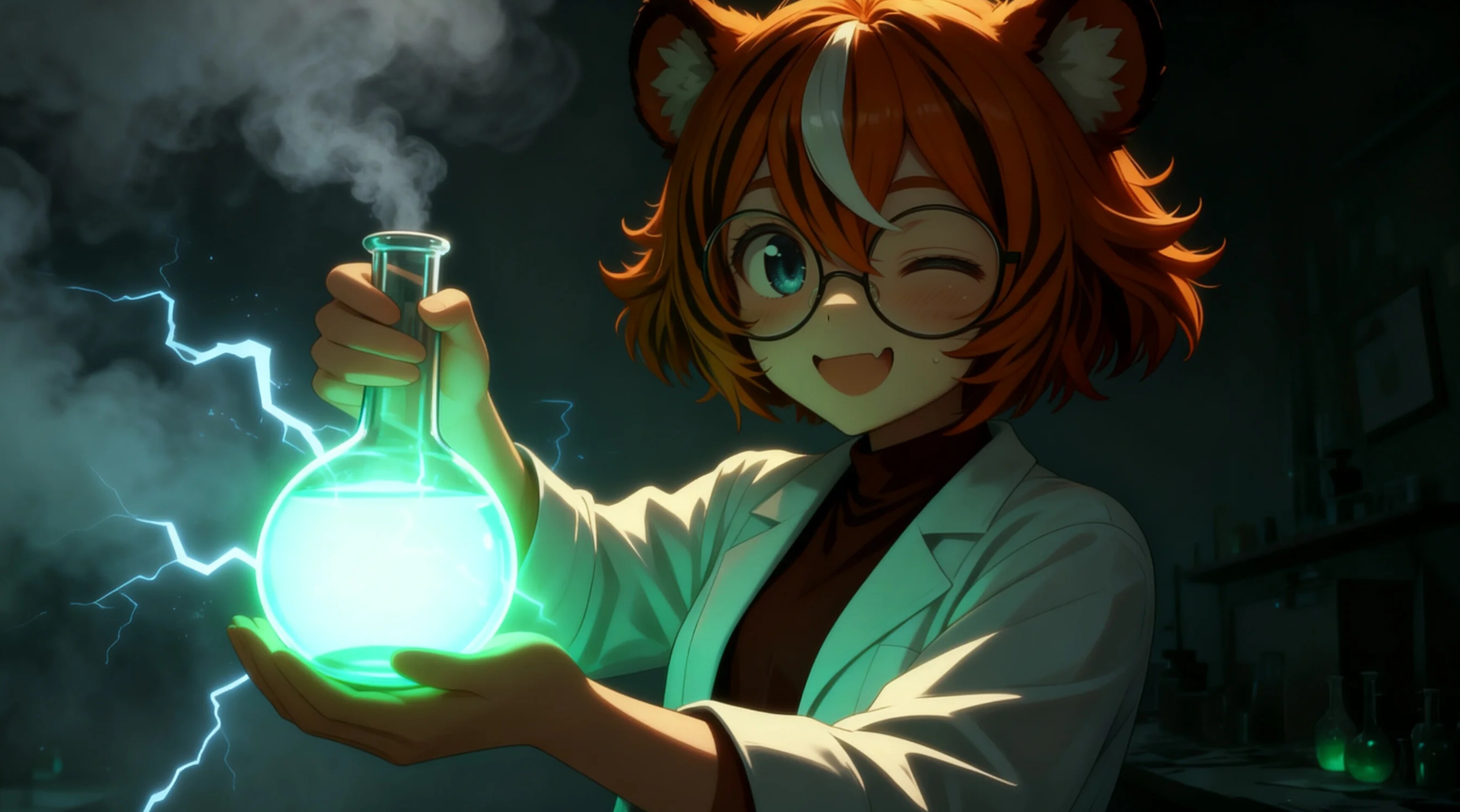 フラスコの中身は | の人気AIイラスト・グラビア